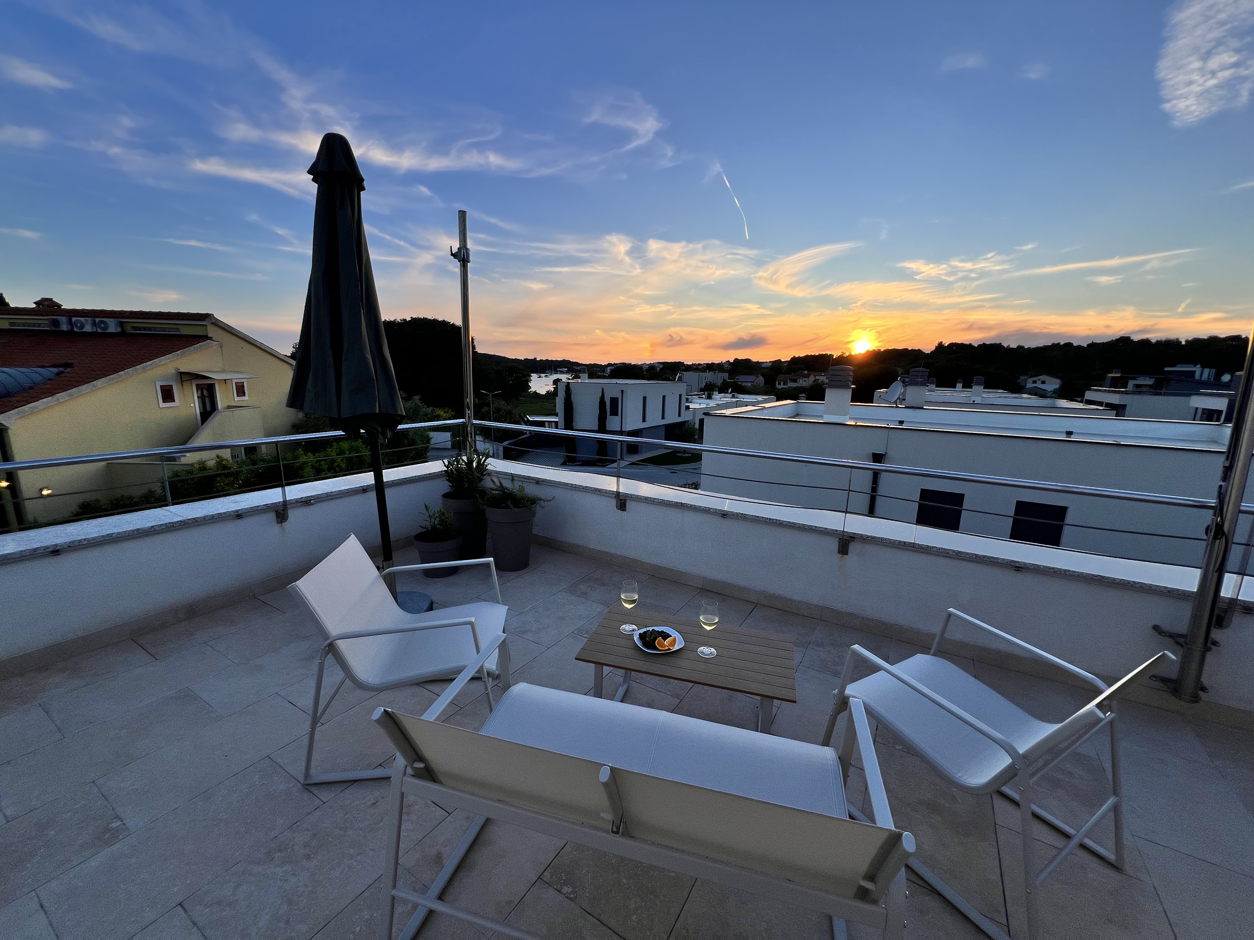 Dachterrasse Villa Joka